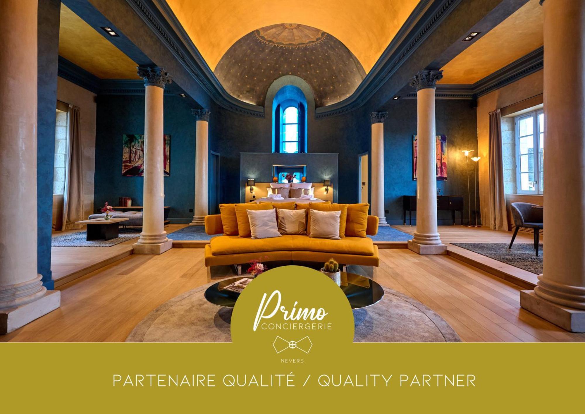 La Chapelle, Les Suites Du Palais, L'Unique 5 Etoiles De Nevers, Suite D'Exception, By Primo C0Nciergerie 外观 照片